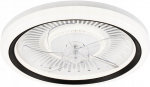 Wentylator Lamkur Lamkur Gemma 49908 plafon wentylator lampa sufitowa 1x37W LED 3000K 4000 lm biały | 49908 | 5907687449908
