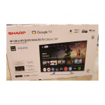 SALE OUT. Sharp 50JP7265E 50" (126cm) 4K Ultra HD QLED MiniLED Google TV | SALE OUT. Sharp 4K QLED MiniLED TV | 50JP7265E | 50 | Smart TV | Google TV | UHD | Silver | DAMAGED PACKAGING | 50JP7265ESO | 2000001432372