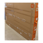 SALE OUT. Xiaomi TV S Mini LED 98 2026 | SALE OUT. | Xiaomi S Mini LED 2026 | 98 | Smart TV | Google TV | 4K UHD | Dark Grey | DAMAGED PACKAGING, MISSING SCREW (1 PC), DENTED BACKSIDE, DEMO | ELA6600EUSO | 2000001435281