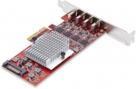 Karta sieciowa StarTech 4-PORT USB-C 10GB PCIE CARD | P10Q4C-USB-CARD | 0065030911436