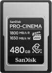 Karta SanDisk Pro Cinema CFexpress 480 GB  (SDCFEA-480G-GN4NN) | SDCFEA-480G-GN4NN | 619659217754