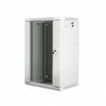 Wall-Mounted Rack 19 inches 18U 600X450mm grey | WF01-6418-10S | 5901969403220