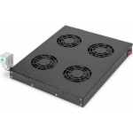 Digitus Klimatyzator dachowy do zmiennej instalacji 483 mm Czarny (DN-19 FAN-4-HO-SW) | DN-19 FAN-4-HO-SW | 4016032189909
