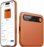 Boya Notra AI Note Taker, cosmic orange | BOYA Notra,Cosmic Orange | 6977490712376