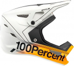 100% Kask full face 100% STATUS DH/BMX Helmet Carby Silver roz. XL (61-62 cm) | 841269171687 | 841269171687