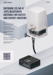 Antena Teltonika TELTONIKA NETWORKS Outdoor LTE/Wi-Fi/GPS/Bluetooth antenna for RUTX11 and RUTM11 routers | PR1IC970 | 4779051841622