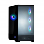 PC case P50 DS Mid-Tower 4 fans ARGB black | P50 DS Black | 8800263650026