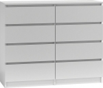 Topeshop M8 120 BIEL chest of drawers | M8 120 BIEL KPL | 5902838460511
