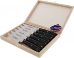 Laguiole Tradition Jean Dubost Laguiole 6 pcs. Steak Knife Set, Acrylic | CE071280A12016 | 3219332810998