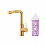 Bateria kuchenna KFA DUERO PURE BASIC BATERIA KUCHENNA Z FUNKCJĄ FILTRACJI WODY + ZESTAW FILTRUJĄCY PROFINE LILAC S, BRUSHED GOLD | 046623-915-31 | 5907571666190
