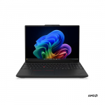 Lenovo ThinkPad T16 G5 AMD | Black | 16 " | IPS | WUXGA | 1920 x 1200 pixels | Anti-glare | AMD Ryzen 5 PRO | 215 | 16 GB | SODIMM DDR5 | Solid-state drive capacity 512 GB | AMD Radeon 740M Graphics | Windows 11 Pro | 802.11be | Bluetooth version 5.4 ...