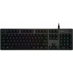 Klawiatura Logitech Klawiatura Logitech Lightsync G512 USB Czarny Gaming Oświetlenie RGB AZERTY | S7174691 | 5099206086104