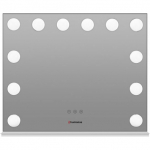 Lusterko kosmetyczne Humanas Lustro do makijażu HS-HM02 z oświetleniem LED - białe | HS2857 | 5907489644181