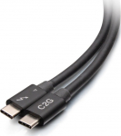 Kabel USB C2G USB-C - USB-C 2 m Czarny (C2G28887) | C2G28887 | 757120288879