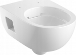 Miska WC Geberit Geberit Selnova Premium Wisząca miska WC, lejowa, B36cm, H33cm, T53cm, częściowo ukryte mocowania, Rimfree [6] | 19501.545.01.1 | 4025410759023