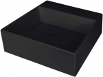 Umywalka Deante DEANTE CQR NU4M Umywalka correo granit nero z maskownicą 400x400 mm | 5907650865155 | 5907650865155