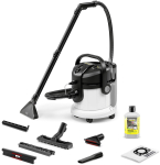 Vacuum Cleaner|KARCHER|Input power 1000 W|Dust capacity 4 L|Drum vacuum|Cleaning type Dry&wet|Dust container Bagless|Colour Black/Grey/White|1.081-155.0 | 1.081-155.0 | 4066529175175