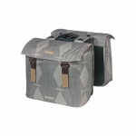 Basil Torba na bagażnik ELEGANCE DOUBLE PANNIER BAG MIK 40-49L, MIK System (ready to go) wodoodporna chateau taupe | BAS-18398 | 8715019183980