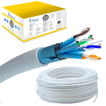 Extralink CAT6A FTP (F/FTP) V2 Wewnętrzny | Kabel sieciowy skrętka | 500M LSZH | EX.16231 | 5903148916231