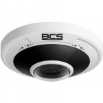 Kamera IP BCS fisheye 5Mpx z obiektywem 1.4mm P-FIP25FWR1 | BCS-P-FIP25FWR1 | 5904890702189