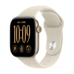 Watch Apple Watch Series 12 (2026) 5G 42mm Light Gold Aluminium Case with Sand Sport Band S/M - Light Gold | MJG24MP/A | 195951230788