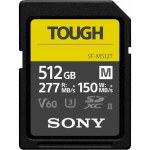 Sony m&auml;lukaart SDXC 512GB M Tough UHS-II U3 V60 | SFM512T.SYM | 0027242926370