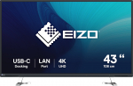 Monitor Eizo EIZO FlexScan EV4340X-BK LED display 108 cm (42.5'') 3840 x 2160 px 4K Ultra HD Czarny | EV4340X-BK | 4995047067450