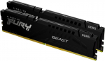 Memory DDR5 Fury Beast 128GB(2*64GB)/5600 CL40 black | KF556C40BBK2-128 | 740617350029