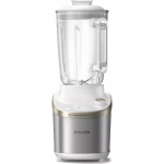 Philips | Atlantic High Speed Blender | HR3760/01 7000 Series | Tabletop | 1500 W | Jar material Glass | Jar capacity 2 L | Ice crushing | Metal/White | 8720389013560 | 8720389013560