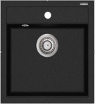 Zlewozmywak Aquasanita SINK TESA SQT100-601W-7783 BLACK | Tesa SQT100+7783 | 4779056803021