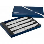 Opinel Table Knives Facette Set of 4 white | 002499 | 3123840024993