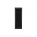 Installation cabinet rack 19 42U 800x800 black, glass door LCD (Flat pack) | FF01-8842-12BL | 5901969430486