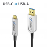 PureLink FiberX Serie - USB 3.2 Gen 2x1 Aktives Glasfaser Kabel USB-C 5.00m | FX-I600-005 | 4251364731932