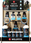 Weldtite Display TUBELESS STAND + Zestaw Produkt&oacute;w TUBELESS PACK 34 produkty (00018+00054) (NEW) | WLD-00054 | 5907558693782