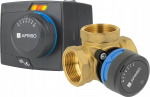 Afriso Zaw&oacute;r mieszający 3-drogowy obrotowy ARV 385 Vario ProClick + ARM 343 ProClick, DN32, Rp1 1/4'', Kvs 7,5-19 | 801338554 | 5902510011734