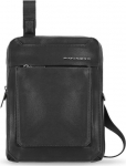 Piquadro Piquadro, Tallin, Leather, iPad Sleeve, Crossbody Bag, Black, CA1816W108, 21.5 x 27 x 7 cm, For Men For Men | 8024671582384 | 8024671582384