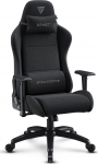 Fotel SENSE7 Spellcaster FUKU XL materiałowy czarny | 5902659845214 | 5902659845214