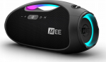 Głośnik MEE audio PartySPKR XL gĹoĹnik bezprzewodowy bluetooth z dynamicznym oĹwietleniem led i z funkcj&Auml; powerbank - Black | MEE-SPKR-PARTY-BK | 616312617586