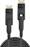 Lindy LINDY DisplayPort Fibre Optic Hybrid 1.4 Kabel 10m | 38480 | 4002888384803
