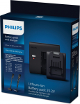 Vacuum Cleaner Accessory|PHILIPS|Battery and charger|Model XV1797/01|Black|For  XC6552, XC6553, XC6557, XC7053, XC7055, XC7057, XC8053, XC8054, XC8055, XC8057, XW9382, XW9383, XW9384, XW9385, XW9463, XW9465|XV1797/01 | XV1797/01 | 8720389004162
