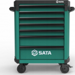 W&oacute;zek narzędziowy King Tony SATA WORKSHOP TROLLEY 7-DRAWERS PRO GREEN 299 pcs. | ST09928G | 7891645178611