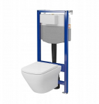 Zestaw kompaktowy WC Cersanit C22 AQUA 50 MECH QF MZ LARGA SQUARE CO DUR WO ŁW | SZWZ1008616282 | 5901771118909