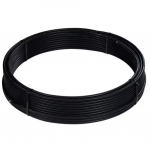 ACI Partner Drut fi 8mm aluminiowy AlMgSi w otulinie HFFR czarny (ok. 10kg) | DRUT08ALHFFRC | 5907022740042