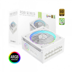 Gamemax PSU | RGB 1050G WH | 1050 W | Gold | White | Full Modular | RGB 1050G WH | 6931858792097