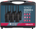 Kr&oacute;tkofal&oacute;wka Albrecht Tectalk Worker 3 Case 6 pcs. Zestaw narzędziowy | 29827 | 4032661298270