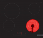Bosch Serie 6 PKE611FP2E hob Black Built-in 60 cm Ceramic hob 4 zone(s) | PKE611FP2E | 4242005280346