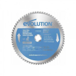 Evolution Piła widiowa TCT do cięcia cienkiej stali 255mm / 70z do pił ukośnych | EVO-T255TCT-70MS | 0849713090911