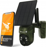 Kamera IP ORLLO Kamera IP Orllo Bezprzewodowa 4G LTE Obrotowa z Panelem Solarnym ORLLO TZ1 MORO | 41889 | 5904673513650