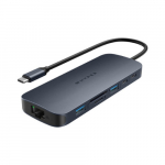Hyper | HyperDrive Next 11 Port USB-C Hub | HD4006GL | Ethernet LAN (RJ-45) ports 1 | HDMI ports quantity 2 x 4K 60Hz | HD4006GL | 6941921149086