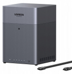 Serwer plik&oacute;w Ugreen NASync DH4300 Plus 4-dyskowy 8GB RAM 2.5GbE LAN Szary (85660) | 85660 | 6941876286607